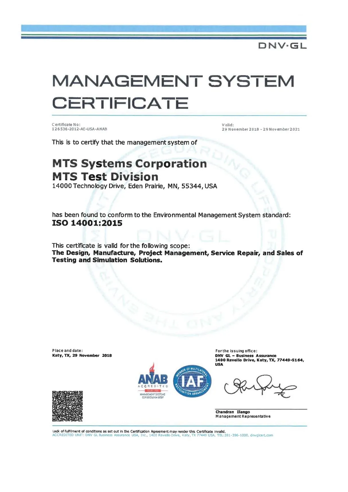 ISO 14001：2015环保体系认证证书.jpg